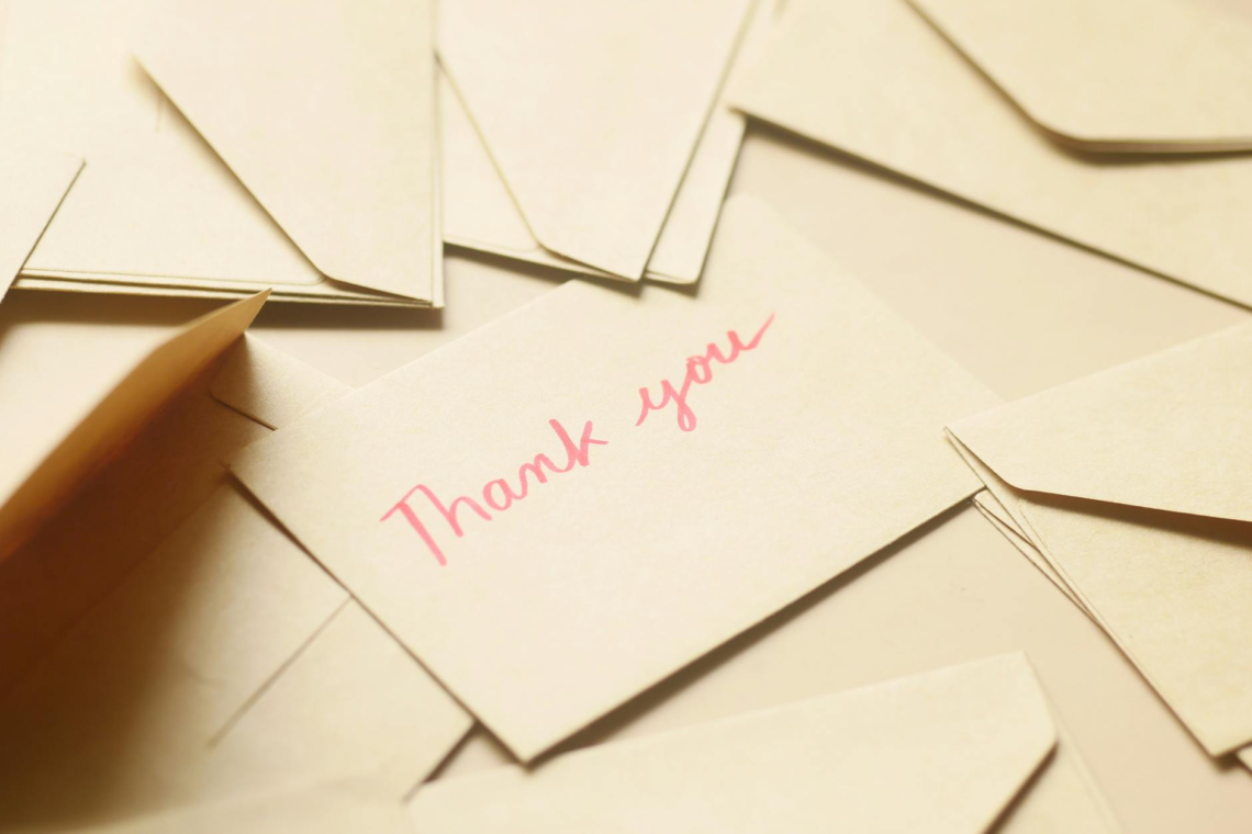 The Power of Thankfulness: Writing Interview Thank-You Notes That Get You Hired